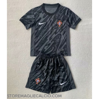 Portogallo Portiere Maglia Gara Trasferta Repliche Europei 2024 Bambino